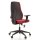 Bürostuhl / Drehstuhl PRO-TEC 100 Stoff rot hjh OFFICE