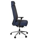Bürostuhl / Drehstuhl PRO-TEC XXL Vollpolster blau hjh OFFICE