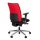Bürostuhl / Drehstuhl PRO-TEC 350 Stoff schwarz/rot hjh OFFICE