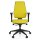 Bürostuhl / Drehstuhl PRO-TEC 500 Stoff dunkelgrau/gelb hjh OFFICE