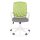 Bürostuhl / Drehstuhl SPRING Stoff grau / grün hjh OFFICE