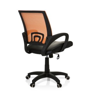 Bürostuhl/Drehstuhl VISTO NET Netzstoff orange hjh OFFICE