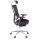 Bürostuhl / Chefsessel ERGOHUMAN SLIM Sitz Stoff schwarz / Rücken Netz schwarz hjh OFFICE