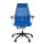 Bürostuhl / Drehstuhl GENIDIA SMART WHITE Netz blau hjh OFFICE