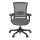 Bürostuhl SKATE BASE Sitz und Rücken Netz grau / Rahmen schwarz hjh OFFICE