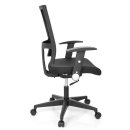 Bürostuhl / Drehstuhl OFFICE R8 Netzstoff schwarz hjh OFFICE