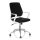 Bürostuhl / Drehstuhl ESTRA schwarz Gestell weiß hjh OFFICE