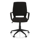 Bürostuhl / Drehstuhl ESTRA BLACK schwarz hjh OFFICE