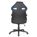 Gaming Stuhl / Bürostuhl GUARDIAN Kunstleder schwarz / blau hjh OFFICE