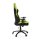 Gaming Stuhl / Bürostuhl GAME FORCE Stoff schwarz / grün hjh OFFICE