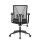 Bürostuhl / Drehstuhl CARLOW Netzstoff schwarz hjh OFFICE