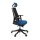 Bürostuhl / Drehstuhl FALUN Netzstoff / Stoff blau / schwarz hjh OFFICE