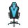 Gaming Stuhl / Bürostuhl GAMEBREAKER SX 03 Kunstleder schwarz / blau hjh OFFICE
