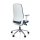 Bürostuhl / Drehstuhl CHIARO T4 WHITE Stoff blau hjh OFFICE