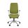 Bürostuhl / Drehstuhl CHIARO T4 WHITE Stoff grün hjh OFFICE