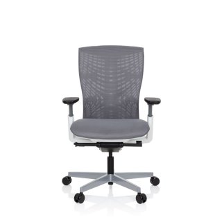 Bürostuhl / Drehstuhl SKOPE Netzstoff grau hjh OFFICE