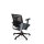 Bürostuhl / Drehstuhl IKAST BASE Netzstoff schwarz / Stoff grau hjh OFFICE