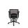 Bürostuhl / Drehstuhl IKAST BASE Netzstoff schwarz / Stoff schwarz hjh OFFICE