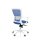 Bürostuhl / Drehstuhl ESTRIA Netzstoff blau hjh OFFICE