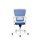 Bürostuhl / Drehstuhl ESTRIA Netzstoff blau hjh OFFICE