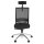 Bürostuhl / Chefsessel PORTO MAX HIGH Sitz Stoff / Rücken Netz schwarz hjh OFFICE
