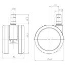 5x Design-Rollen ROLO LUX 11mm / 65mm...